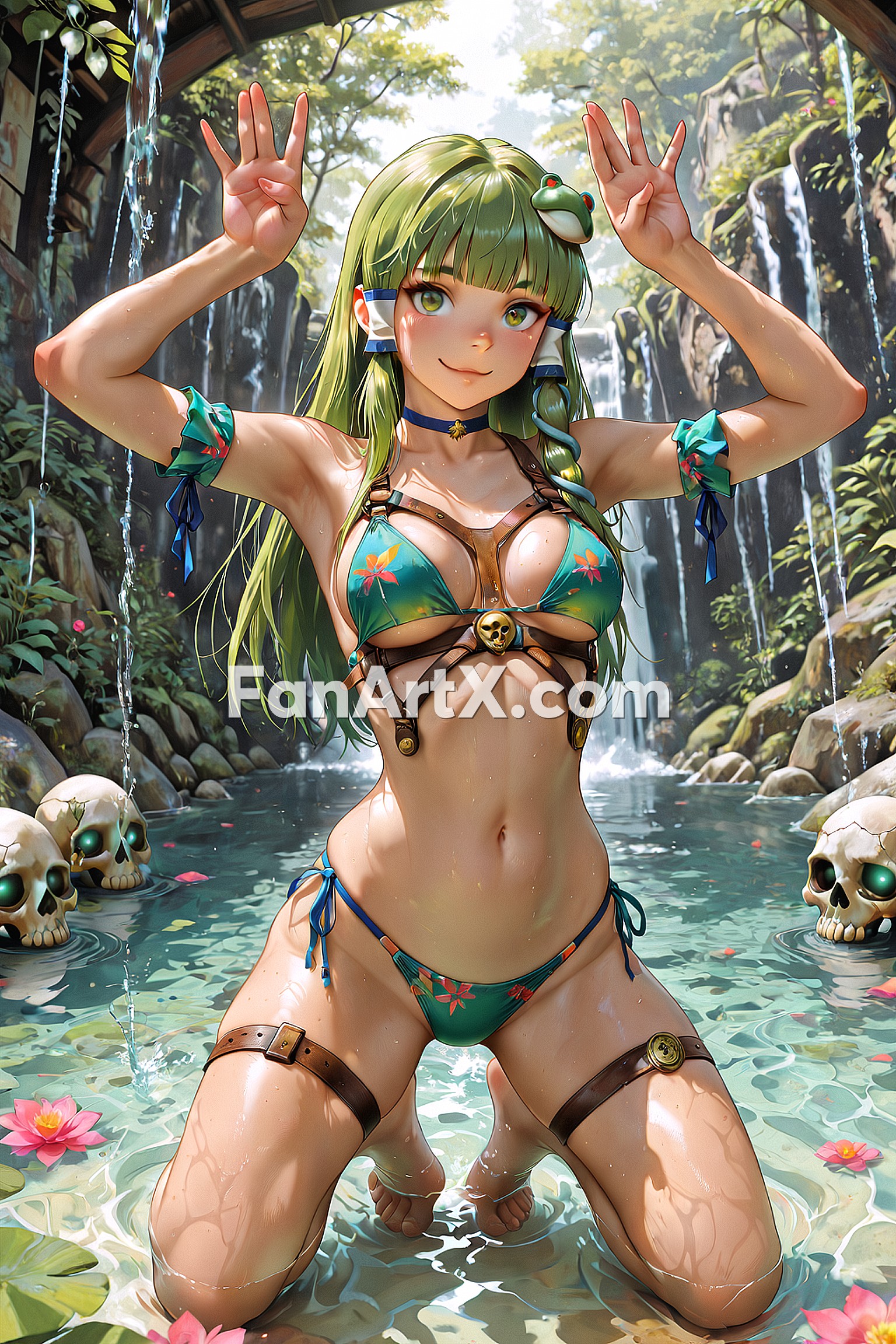 Kochiya Sanae Touhou project Fanart 1470736